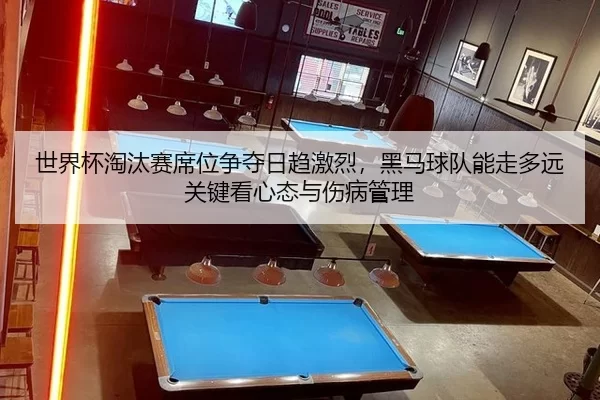 世界杯淘汰赛席位争夺日趋激烈，黑马球队能走多远关键看心态与伤病管理